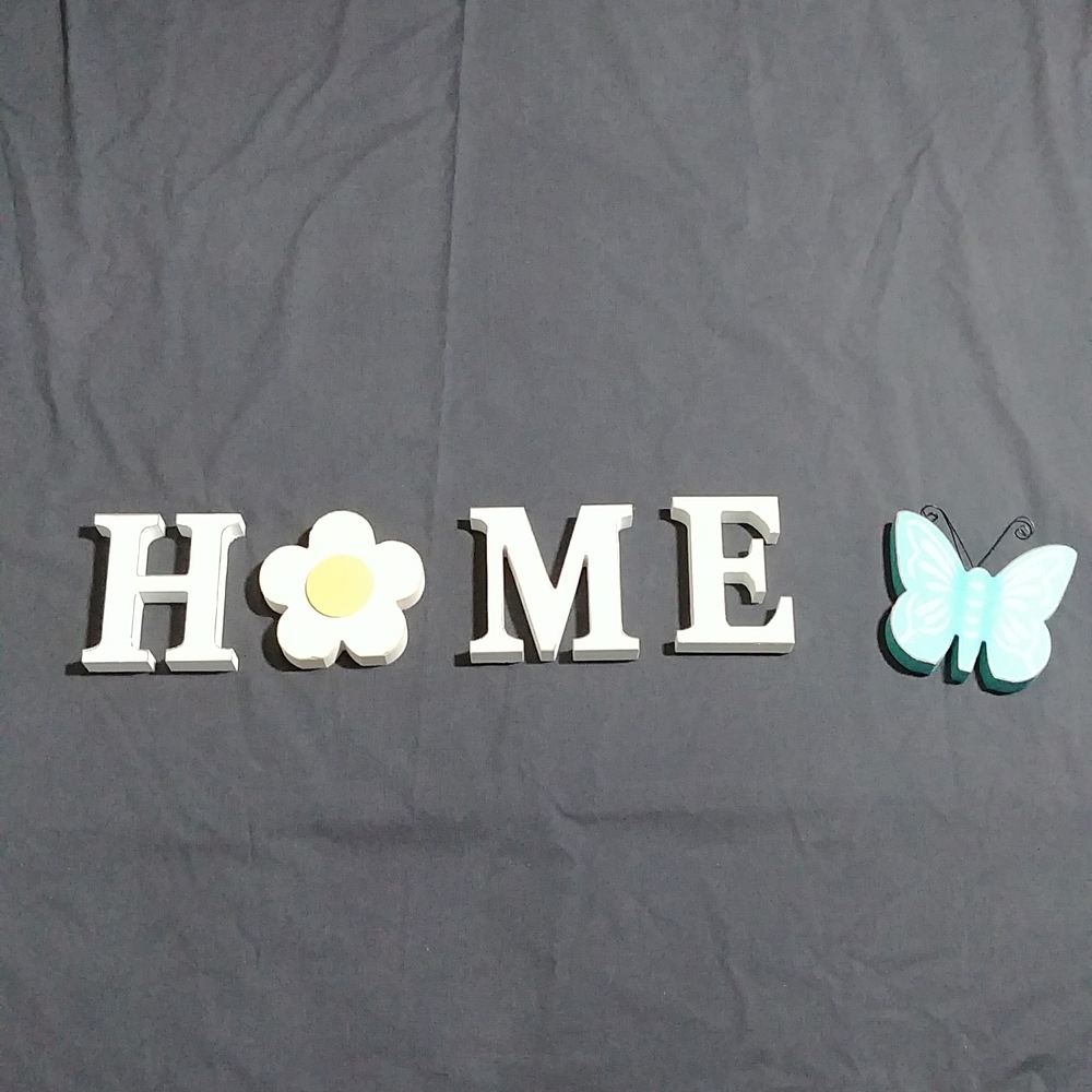 'HOME' Sign